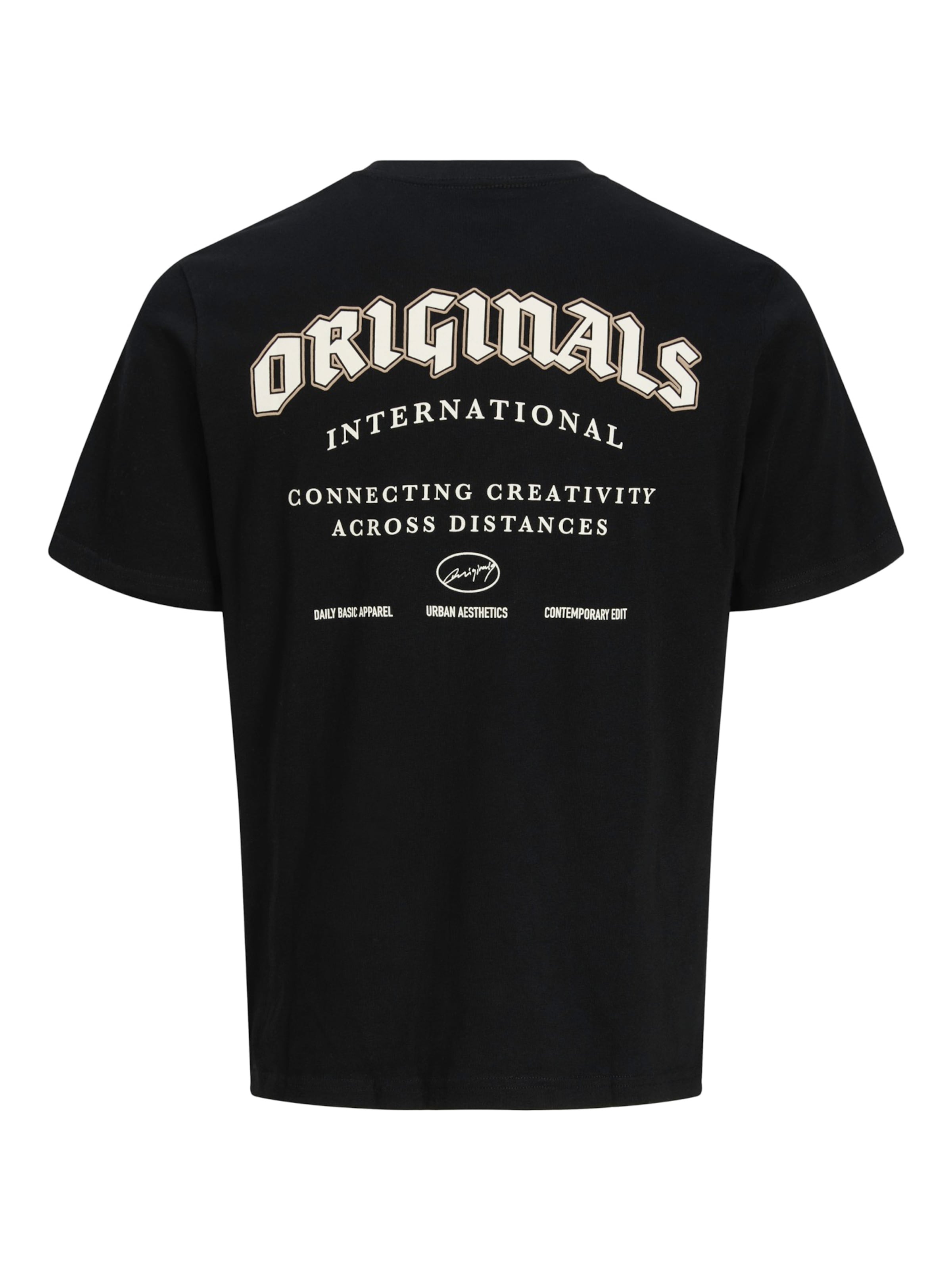 JACK & JONES Särk 'JORMEADOWS', värv must