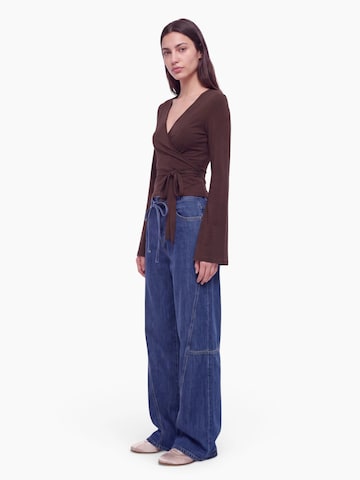 hzl the labelLoosefit Traperice - plava boja