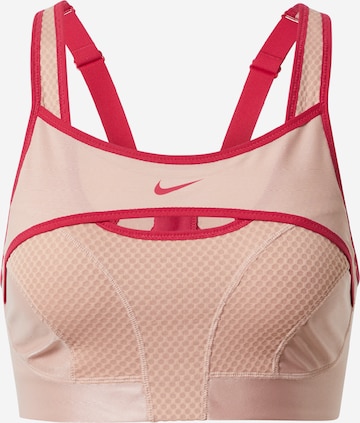 NIKE Bustier Sports-BH 'Alpha' i rosa: forside