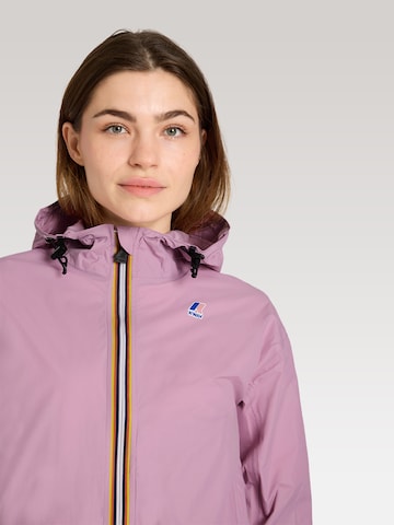 Veste mi-saison K-Way en violet