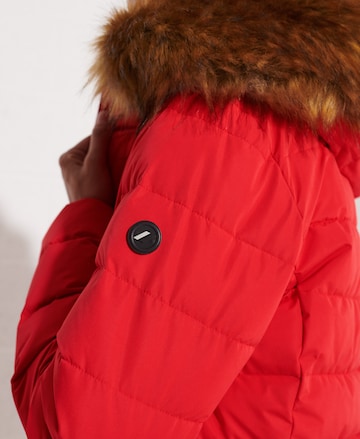Superdry Winter Coat 'Artic' in Red