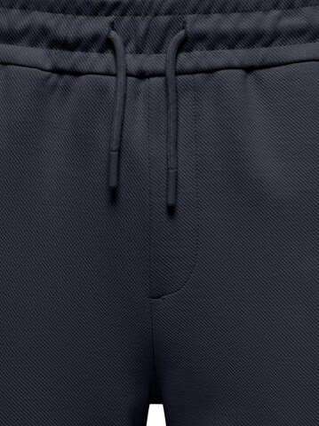Only & Sons Regular Shorts in Blau