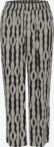 Loosefit Pantalon 'Sanne' Kaffe en gris : devant