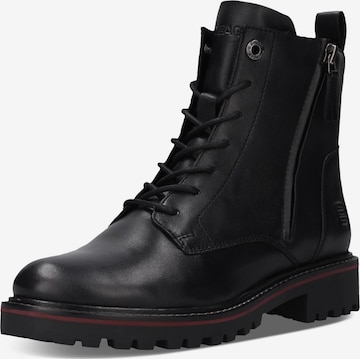 TT. BAGATT Schnürstiefelette in Schwarz: Vorderseite