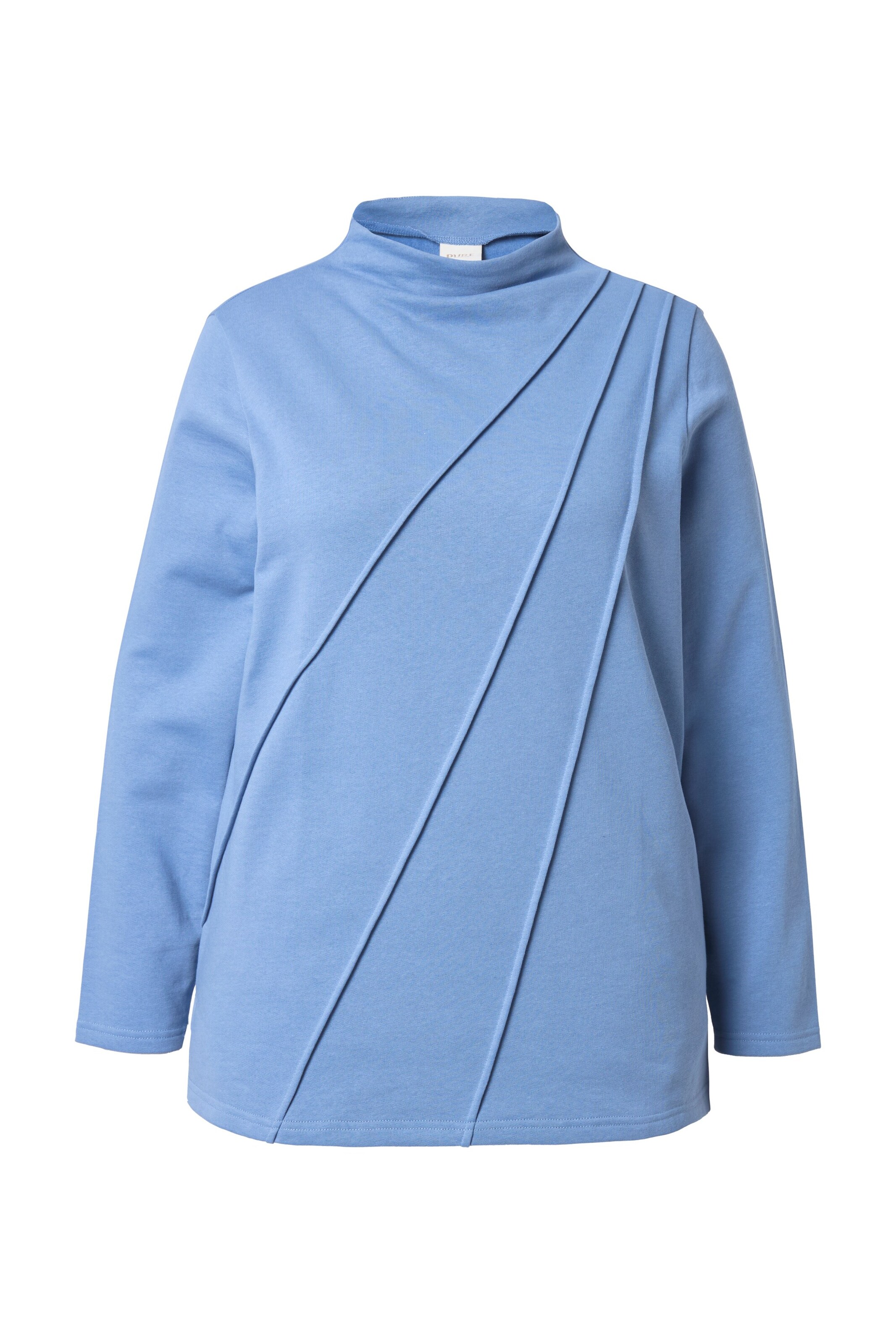 Ulla Popken Sweatshirt in Blau: Vorderseite