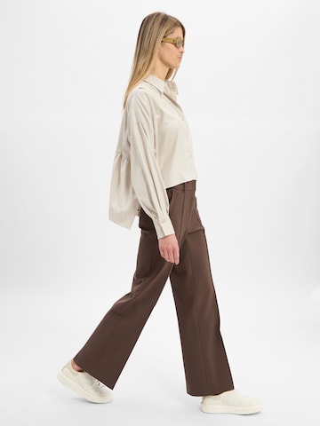 Chemisier 'Flanna' DRYKORN en beige