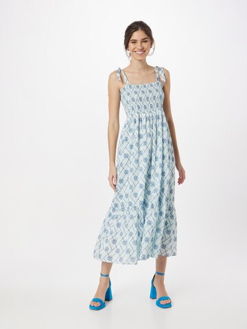 Robe 'Lotta' Noa Noa en bleu : devant