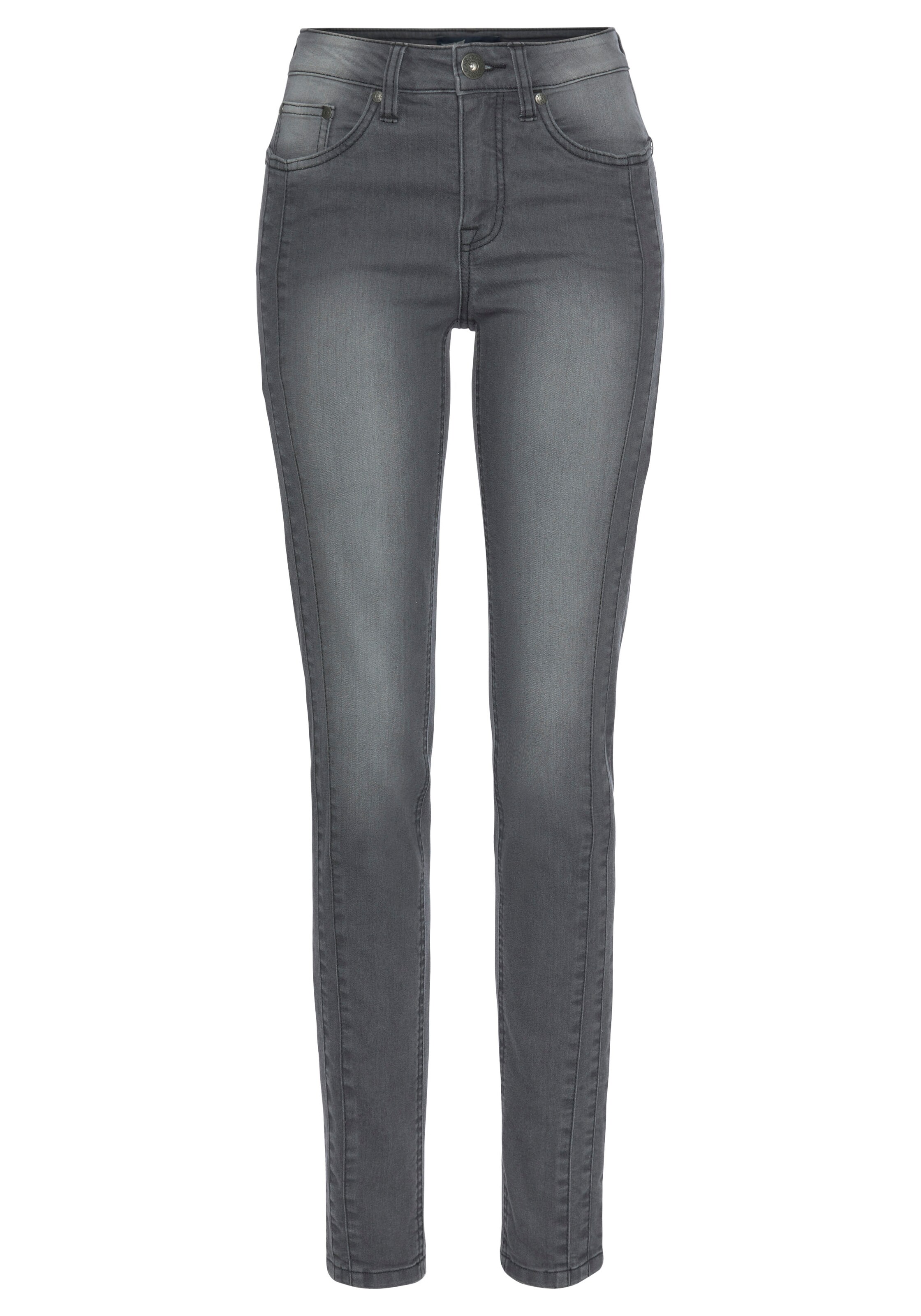 Frauen Jeans ARIZONA Arizona Slim-fit-Jeans in Dunkelgrau - ZZ02306 Frauen Jeans ARIZONA Arizona Slim-fit-Jeans in Dunkelgrau - ZZ02306