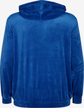 Zizzi Zip-Up Hoodie in Blue