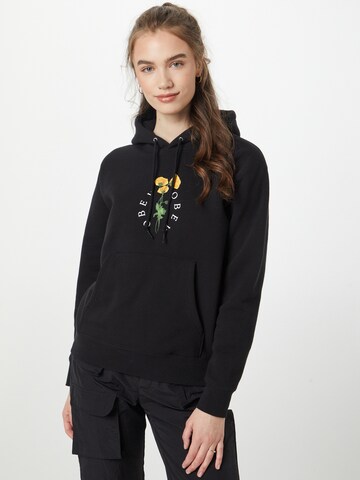 Obey Sweatshirt 'FOR THE PEOPLE' in Schwarz: predná strana