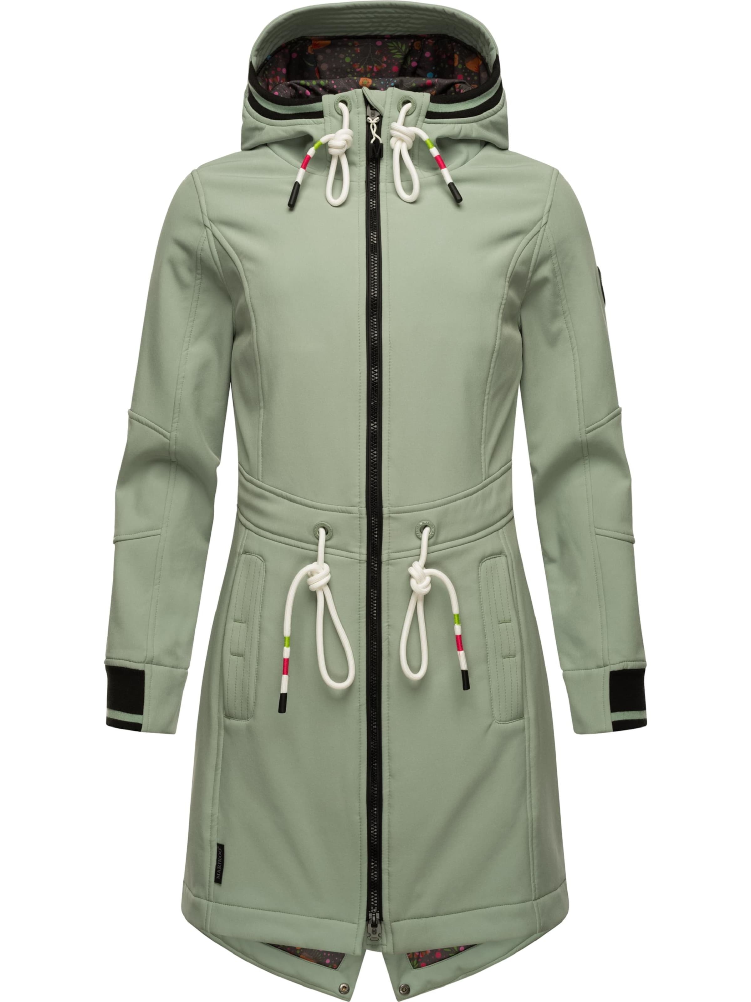 MARIKOO Функциональное пальто 'Mount Furnica' в Зеленый: спереди