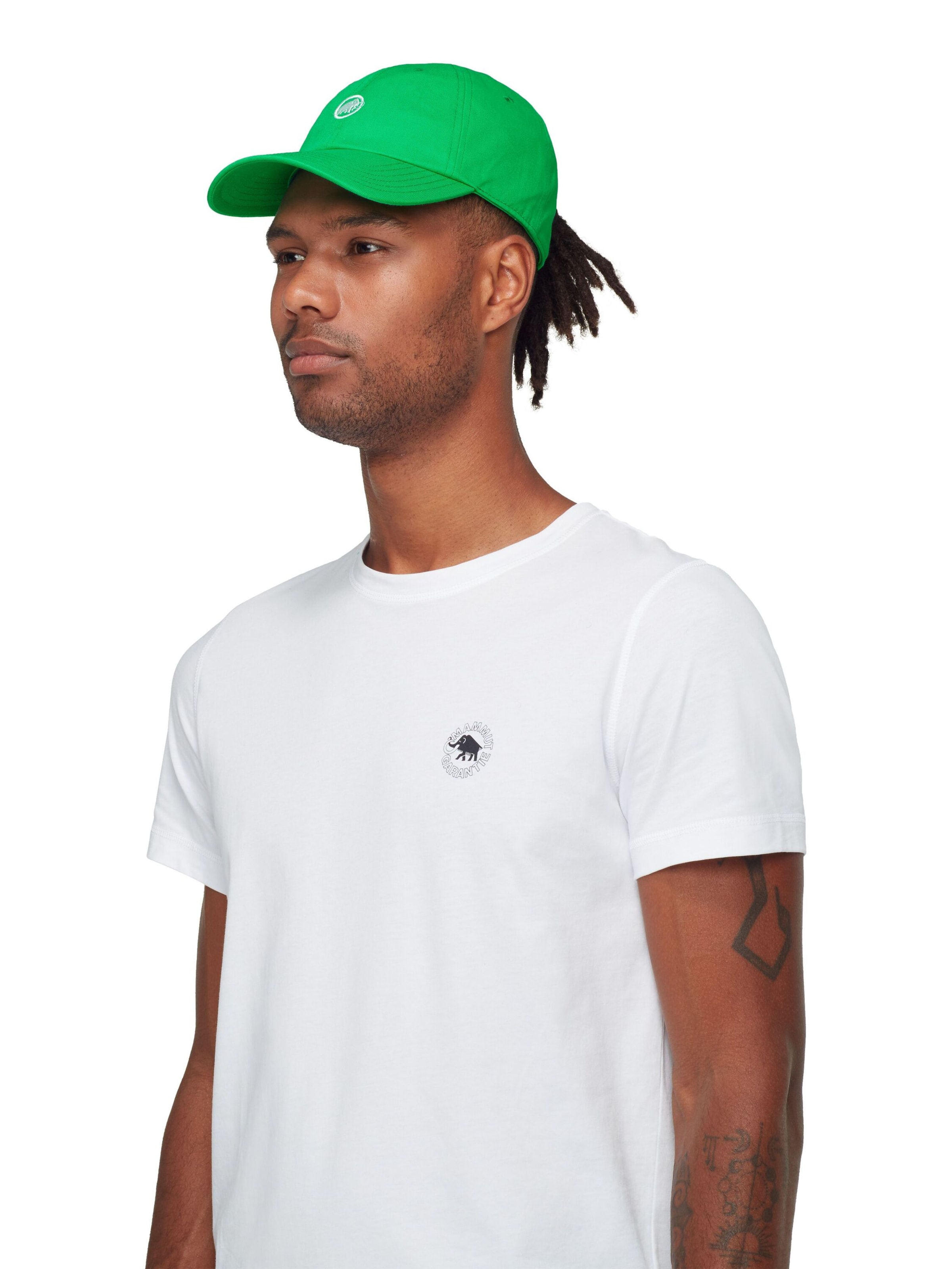 MAMMUT Athletic Cap in Green: front