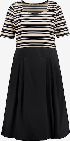 Ulla Popken Dress in Black: front