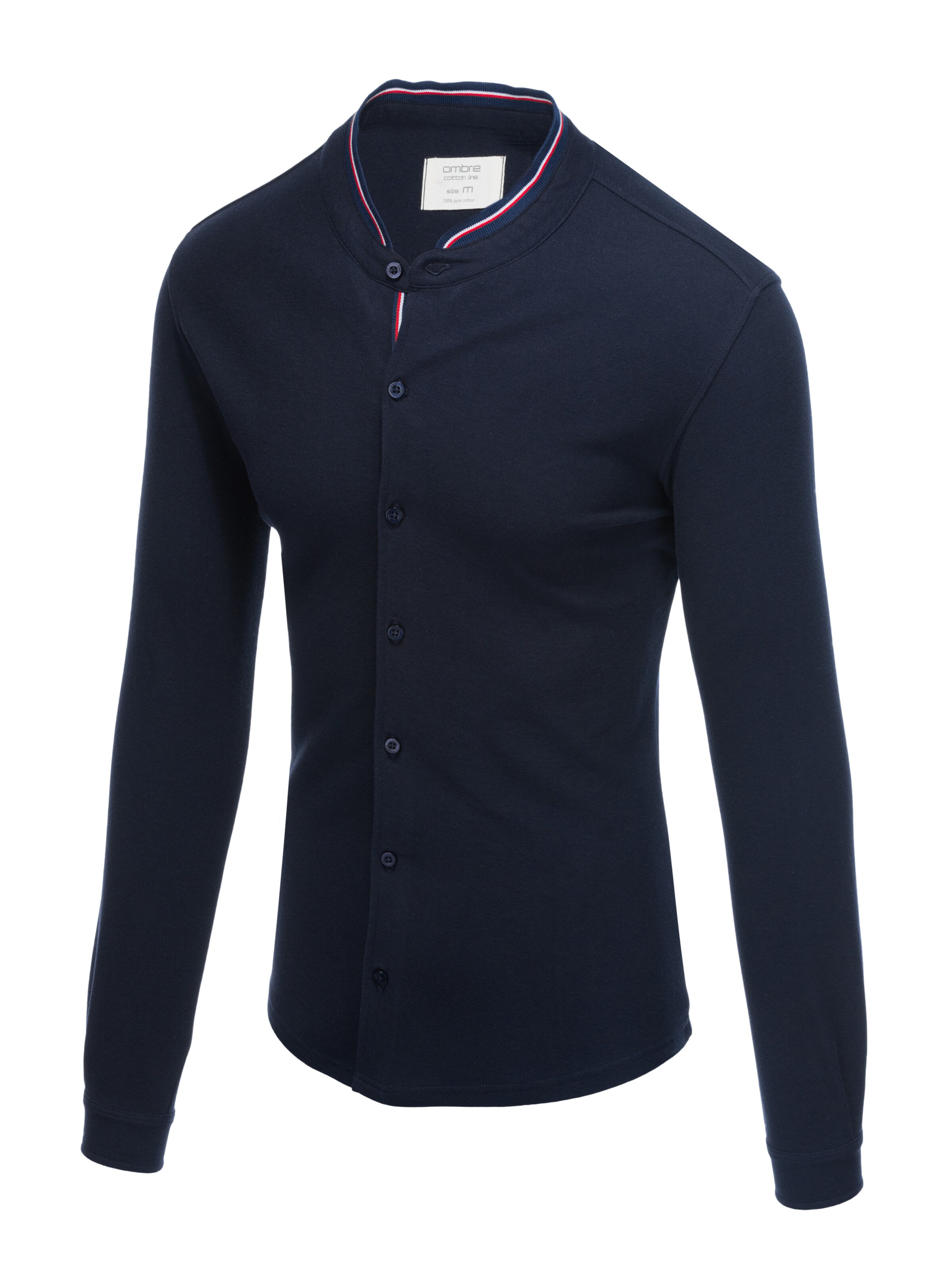 Ombre Slim fit Overhemd 'K542' in Blauw