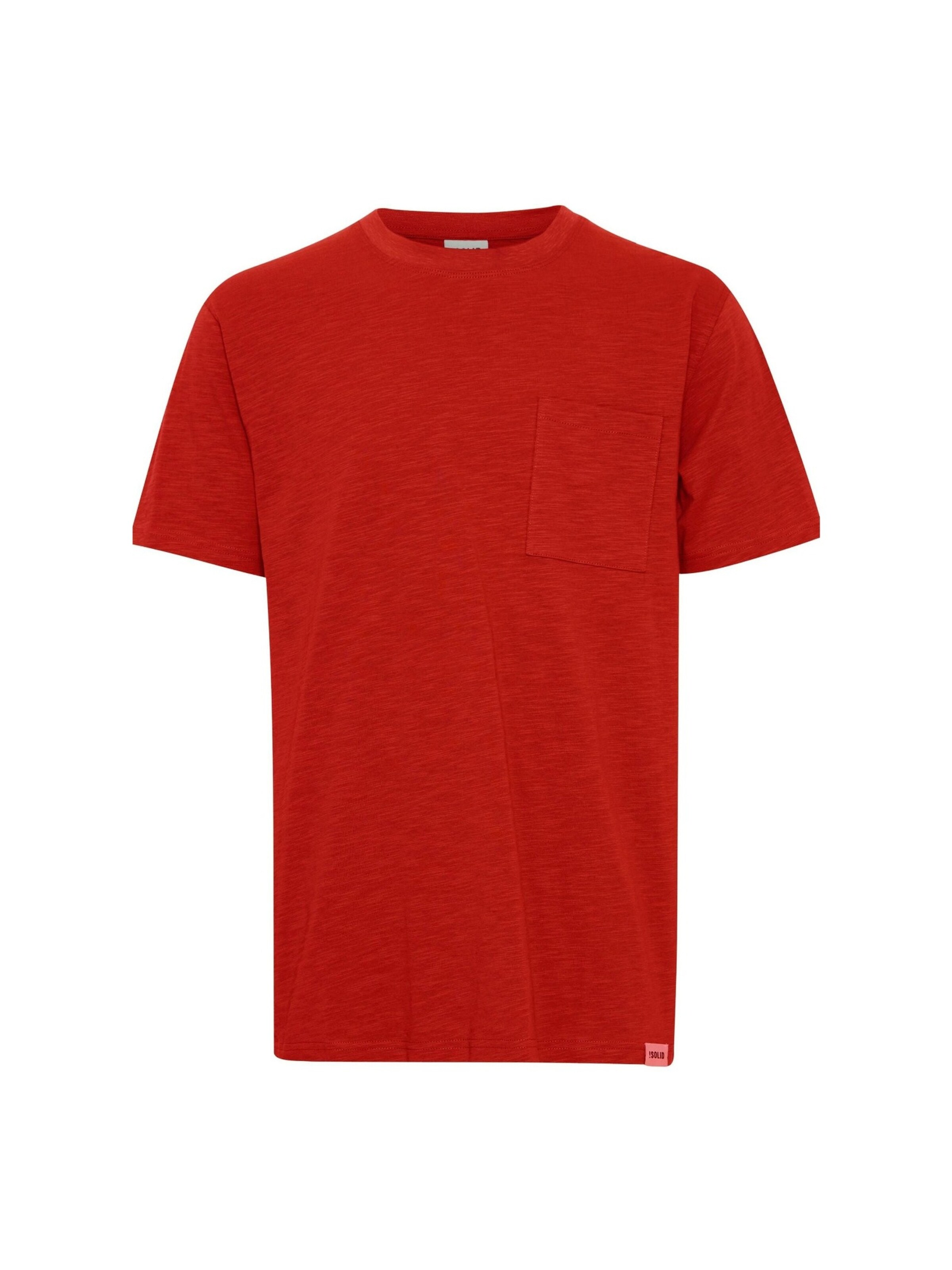 !Solid Shirt 'SDDurant' in Rot: Vorderseite