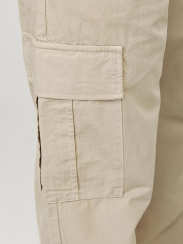 JACK & JONES Regular Cargo Pants in Beige