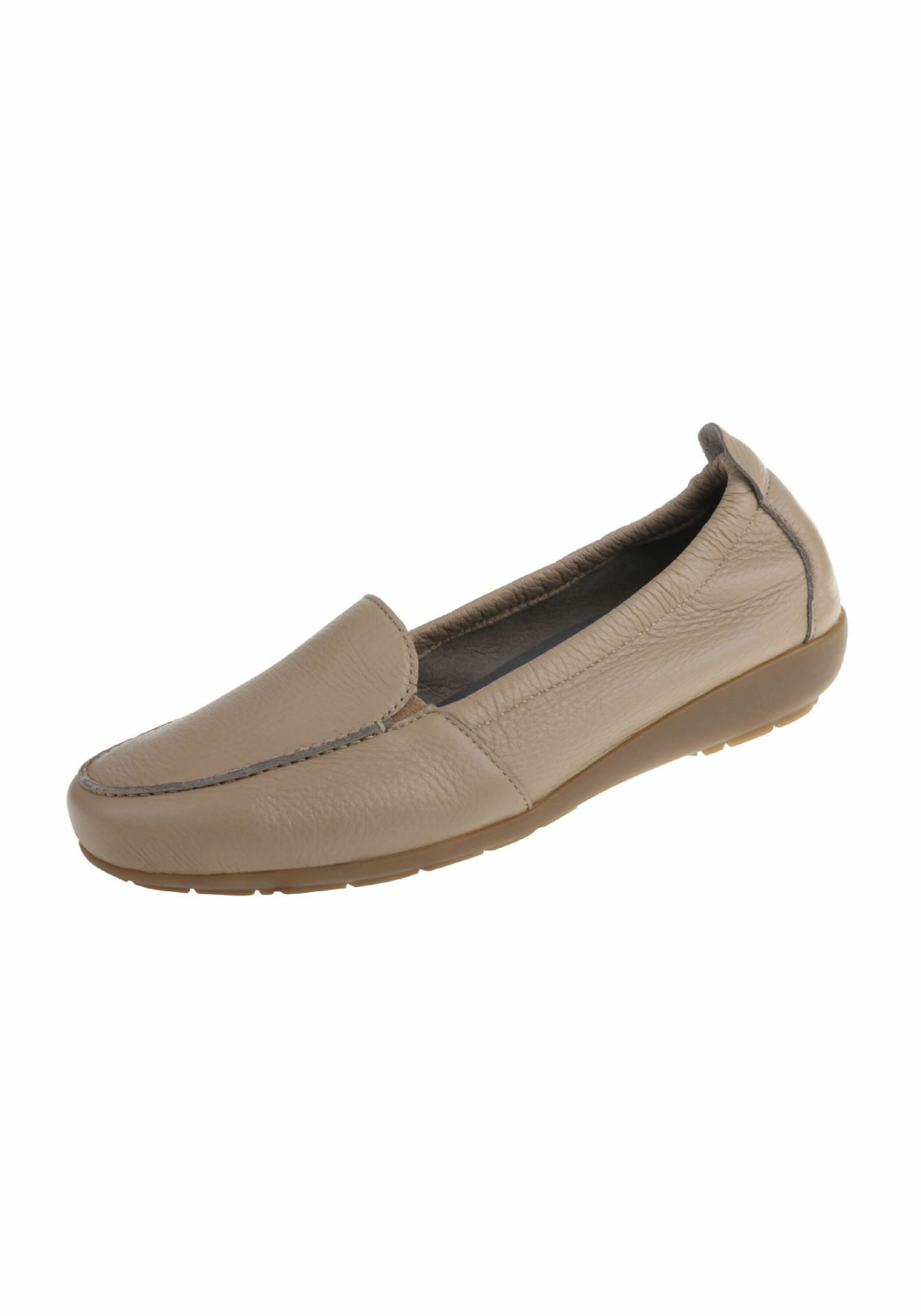 Natural Feet Moccasin 'Marie' in Beige: front