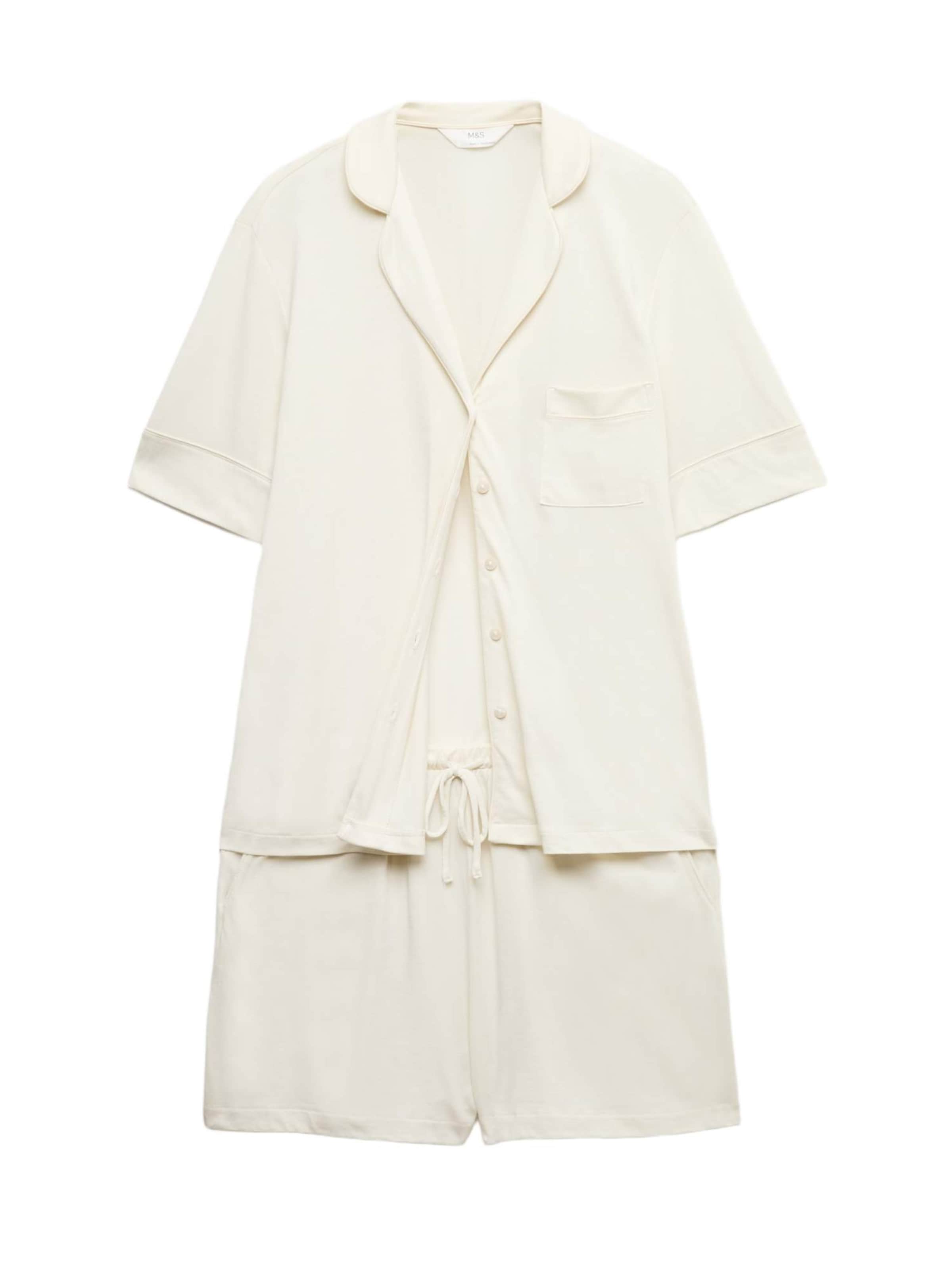 Pyjama Marks & Spencer en beige : devant