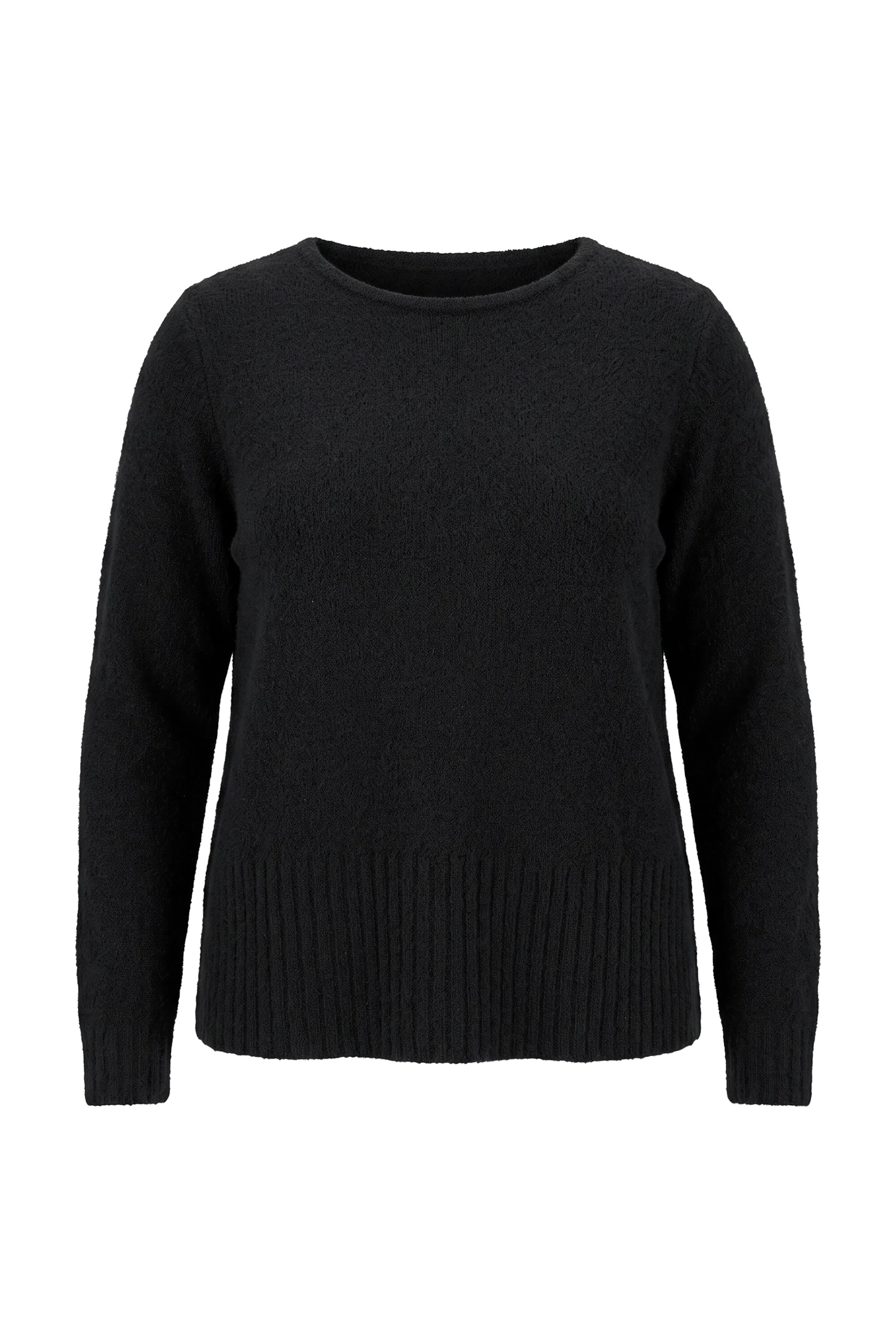 MIAMODA Pullover in Schwarz: Vorderseite