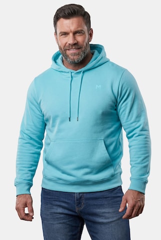 Men Plus Sweatshirt in Grün: Vorderseite