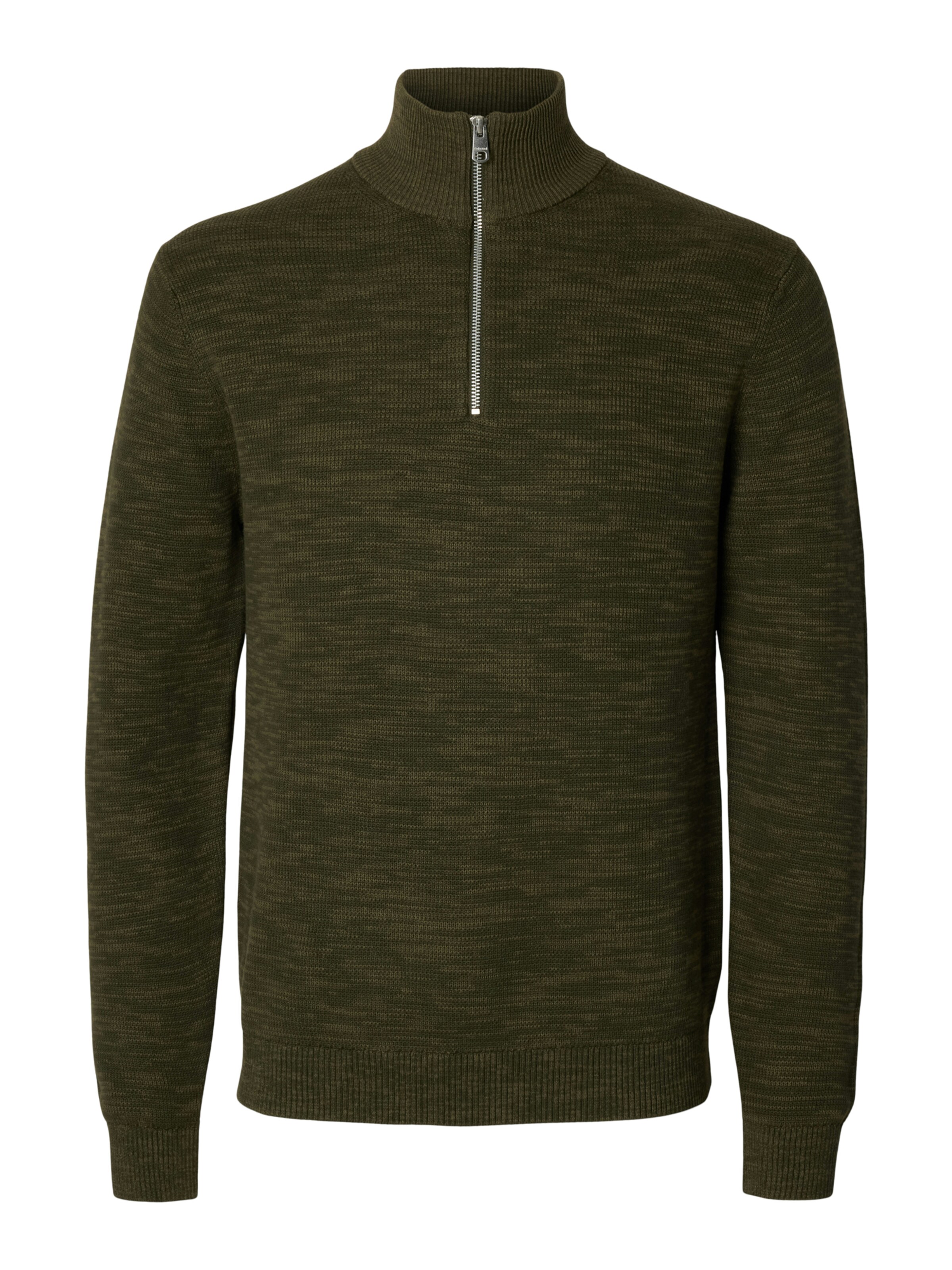 SELECTED Pullover 'SLHDane' in Grün: Vorderseite