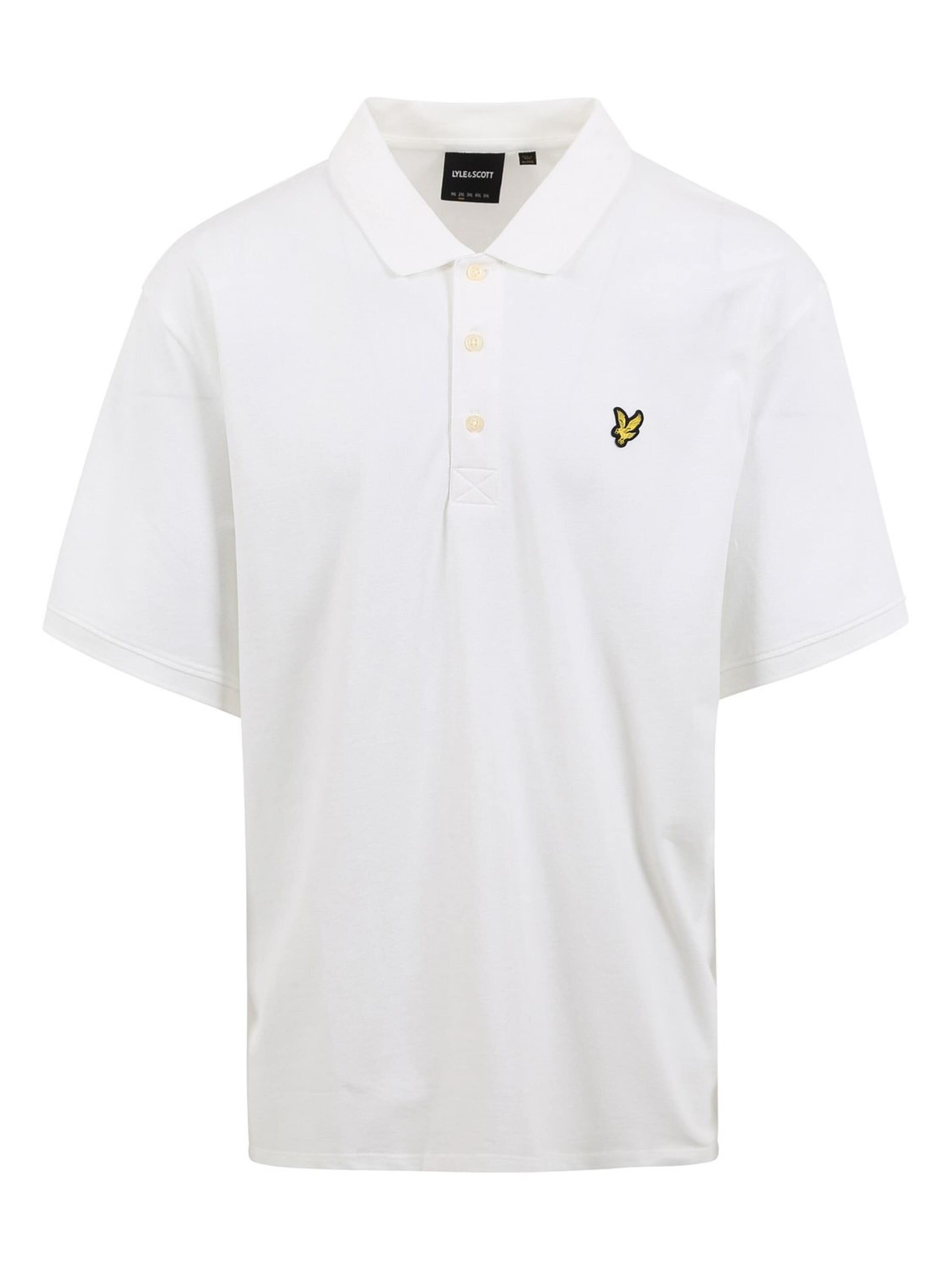T-Shirt Lyle & Scott en blanc : devant