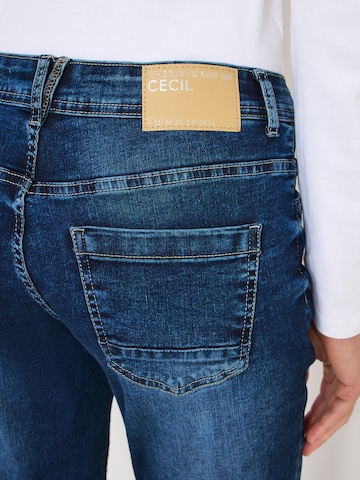 CECIL Slim fit Jeans 'Scarlett' in Blue