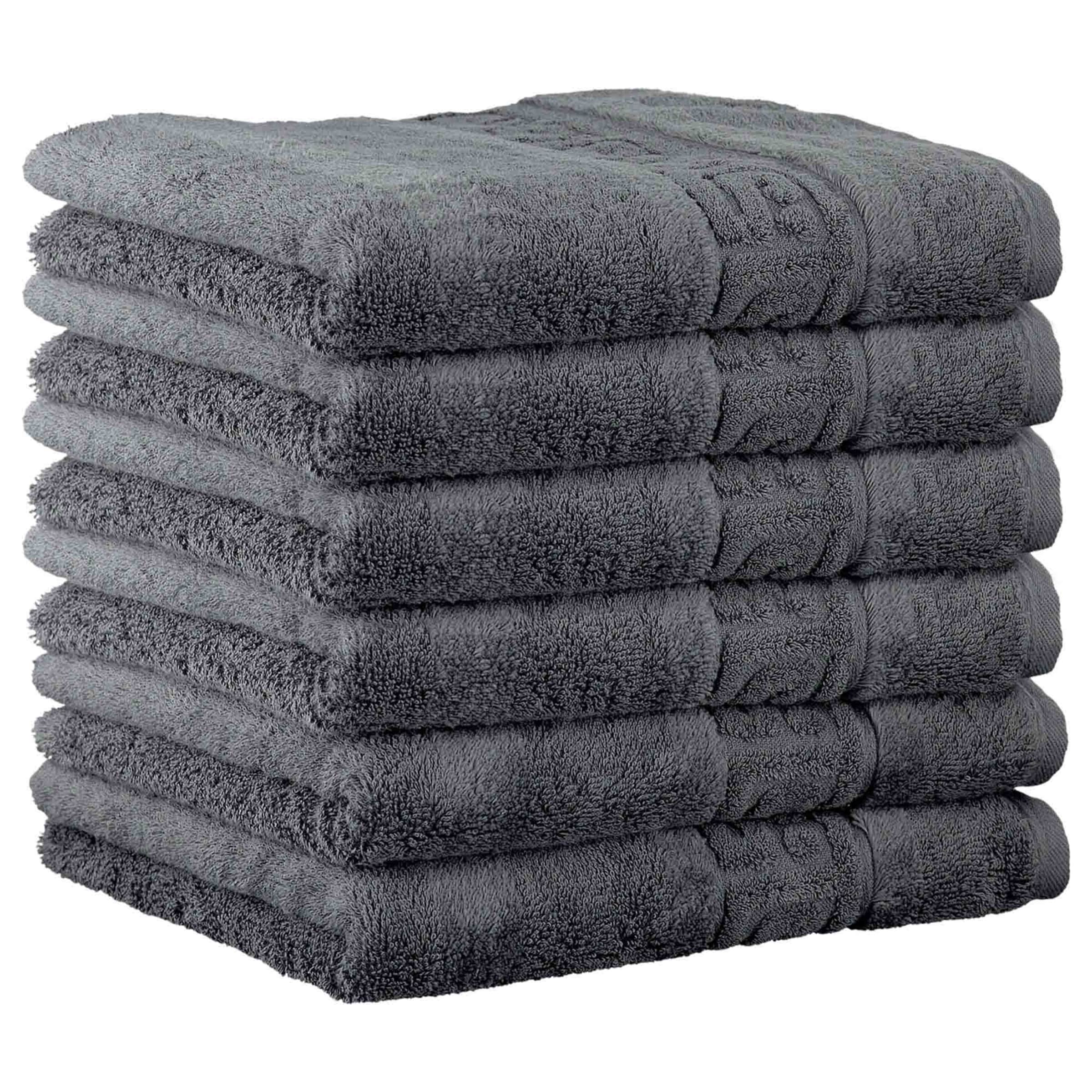 Cawö Handtuch in Grau: Vorderseite