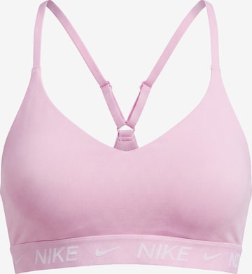 NIKE Sportbehå 'INDY' i rosa: framsida