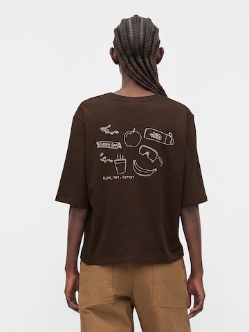 THE NORTH FACE Shirt 'HIKE PICNIC' in Bruin: voorkant