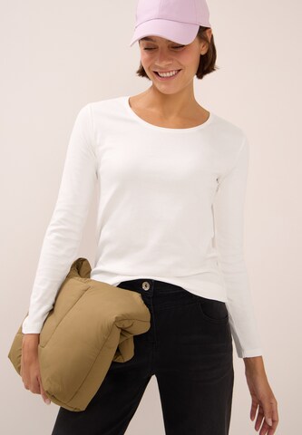 CECIL Shirt 'Pia' in White: front