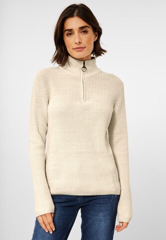 CECIL Pullover in Weiß: predná strana