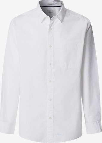 Chemise 'Robert' Pepe Jeans en blanc : devant