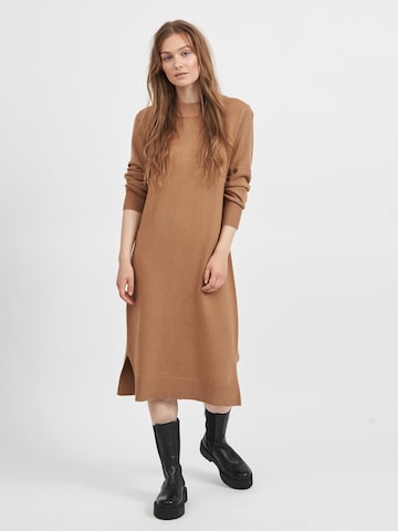 VILA Dress 'Ril' in Brown