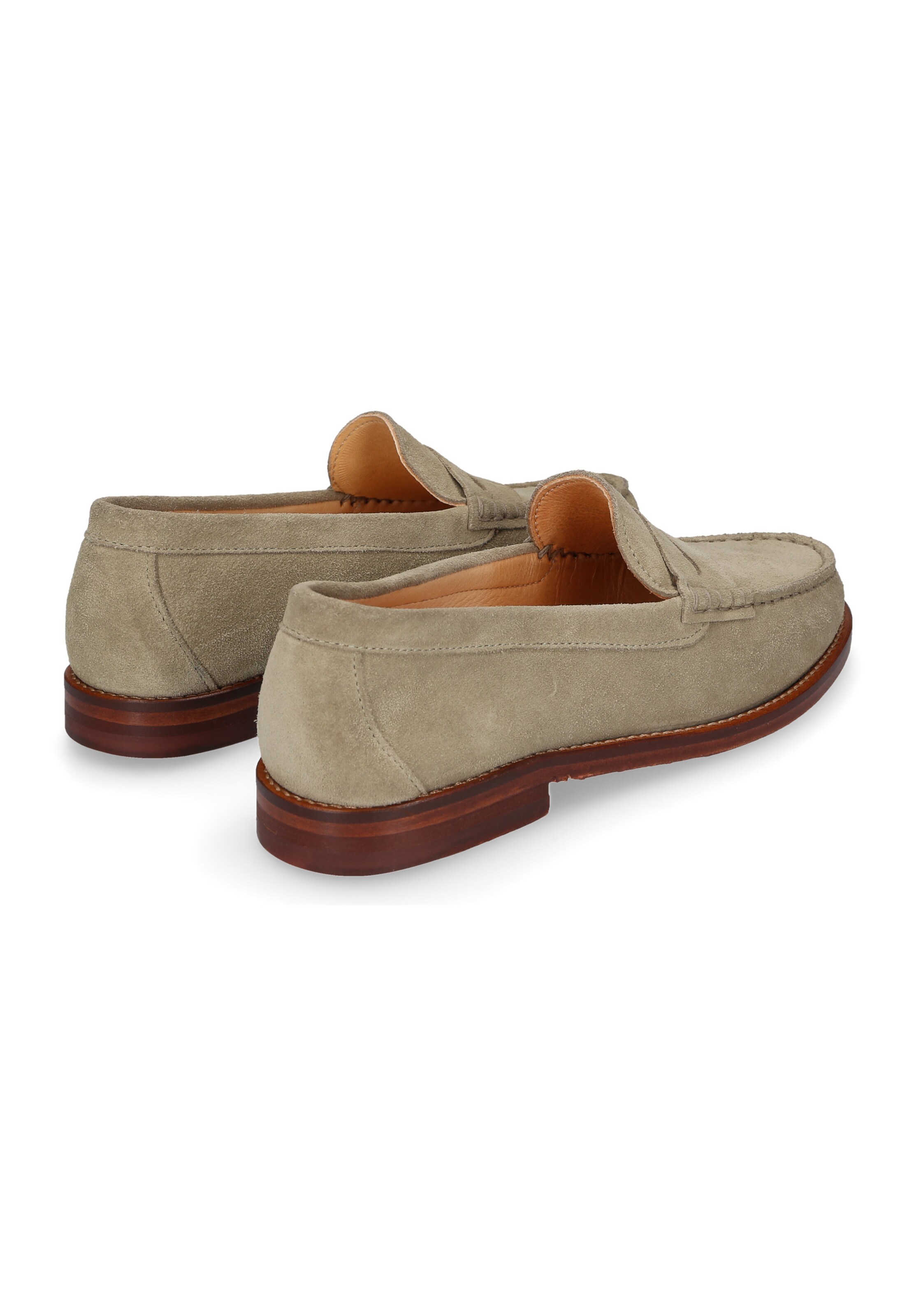 Henry Stevens Slip-ons 'Riley' in Beige
