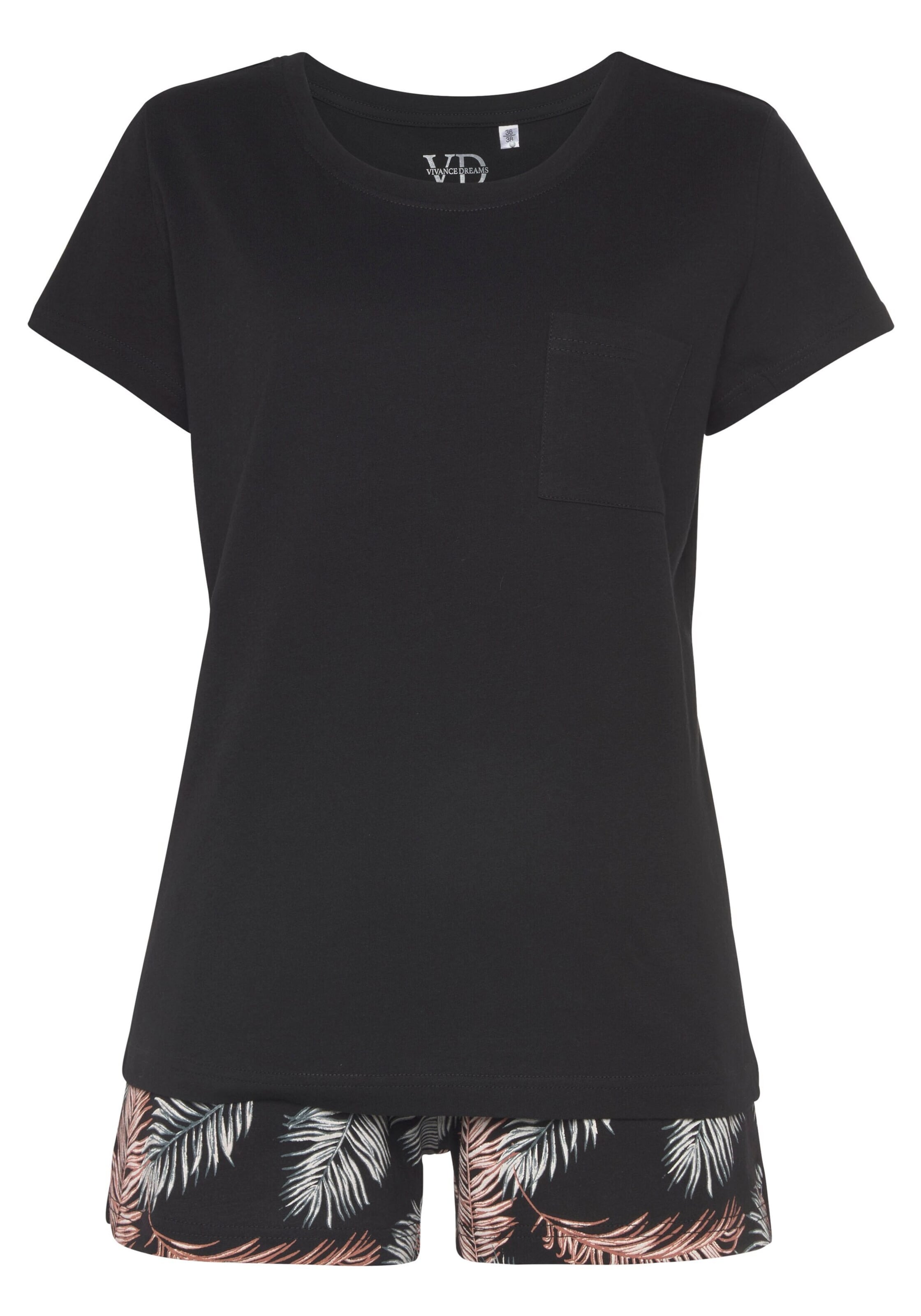 VIVANCE Rövidek - fekete: elől