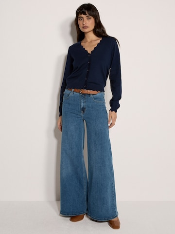 Cardigan bavarois ' ' Apricot en bleu