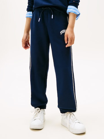 TOMMY HILFIGER Tapered Trousers in Blue: front