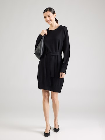 ICHI Knit dress 'IHLULS' in Black: front
