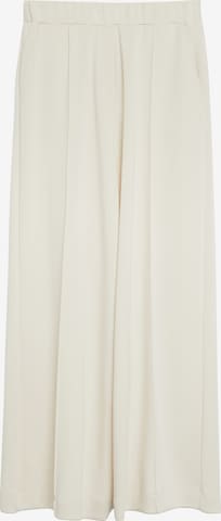 COMMA Wide Leg Housut värissä beige: etupuoli