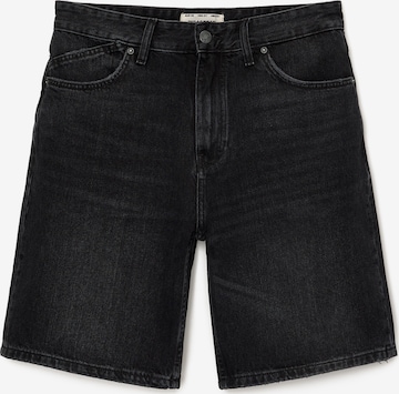 Pull&Bear Regular Jeans in Black: front