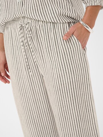 Kaffe Wide Leg Hose 'KAMilia' in Schwarz