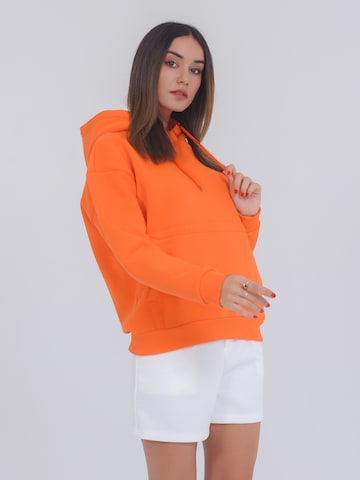 FRESHLIONS Sweatshirt ' Balina ' in Orange