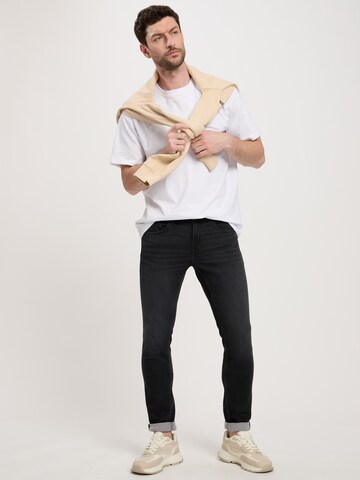CROSS JEANS Slimfit Jeans in Schwarz