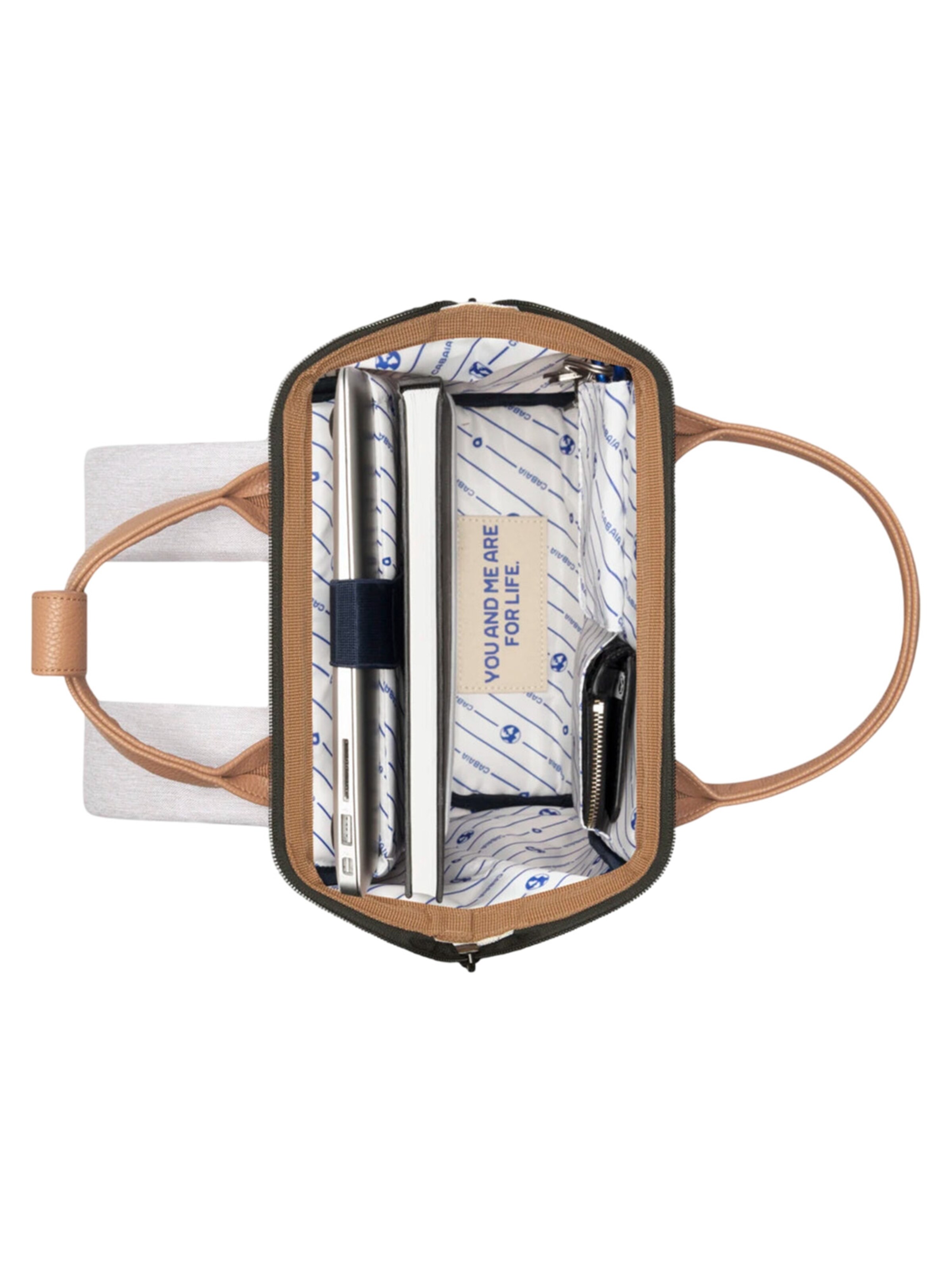 Cabaia Backpack 'Arequipa S' in Beige