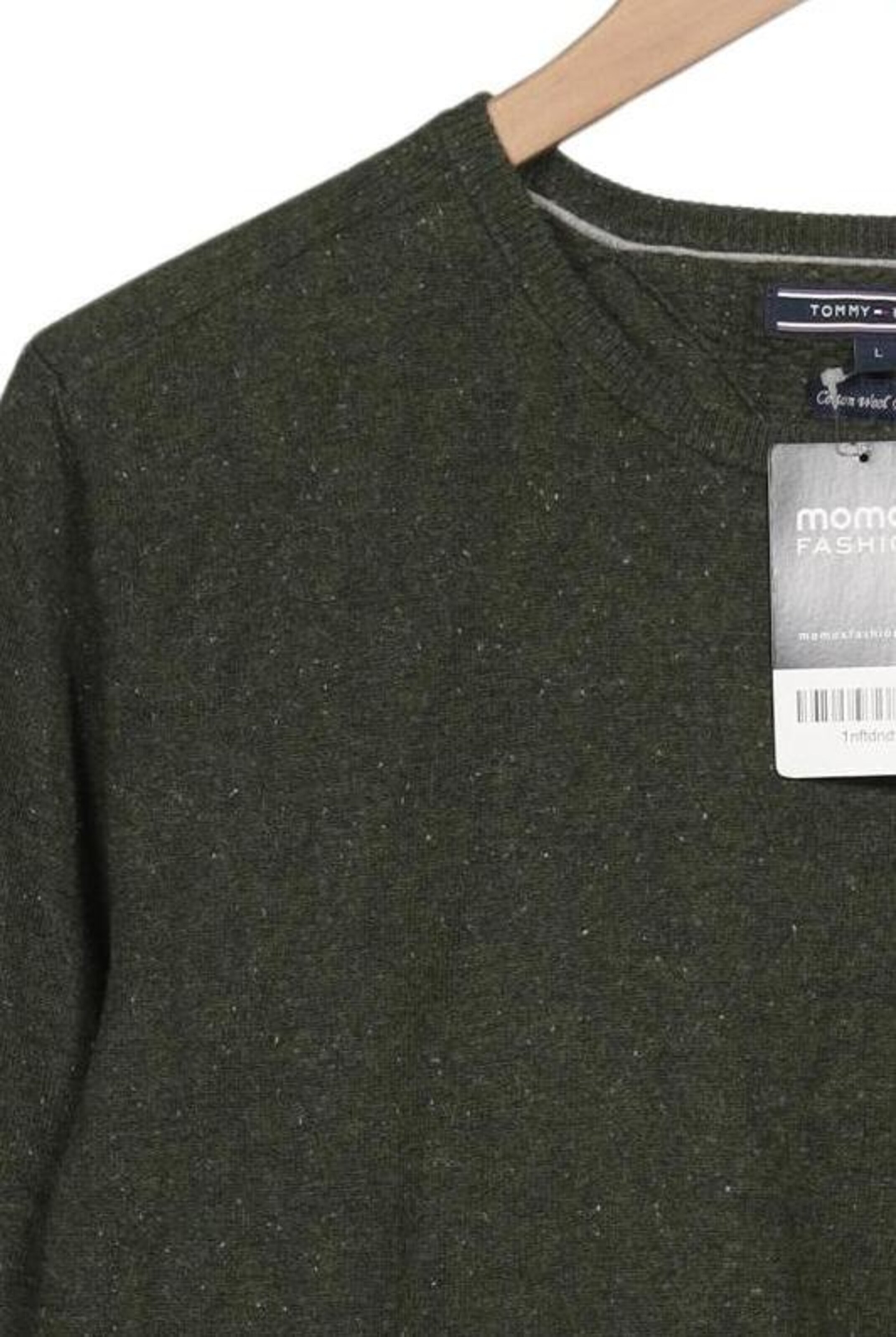 TOMMY HILFIGER Pullover L in Grün