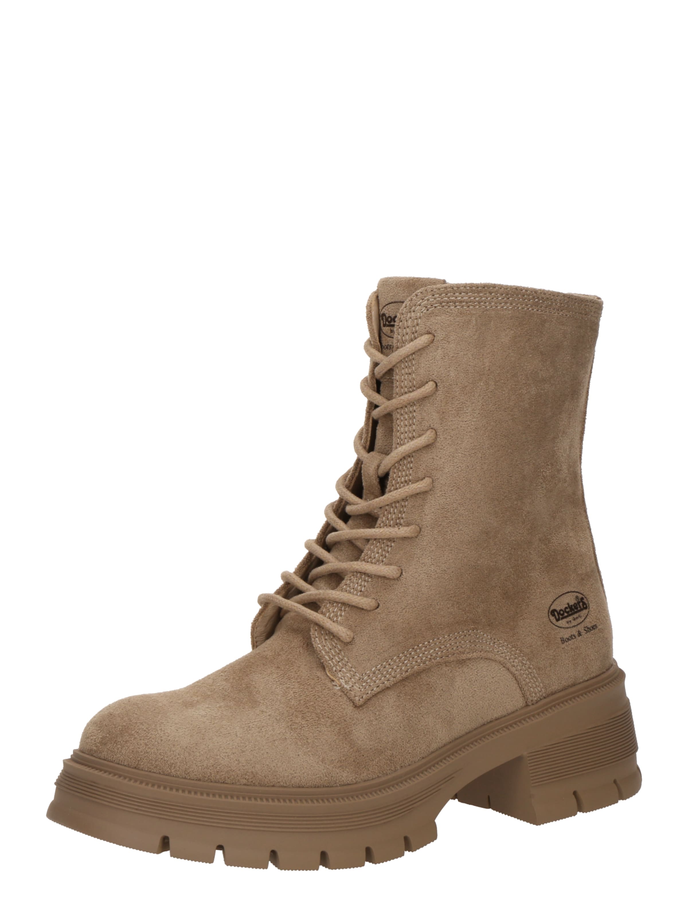 Dockers by Gerli Botki sznurowane w kolorze brązowy: przód