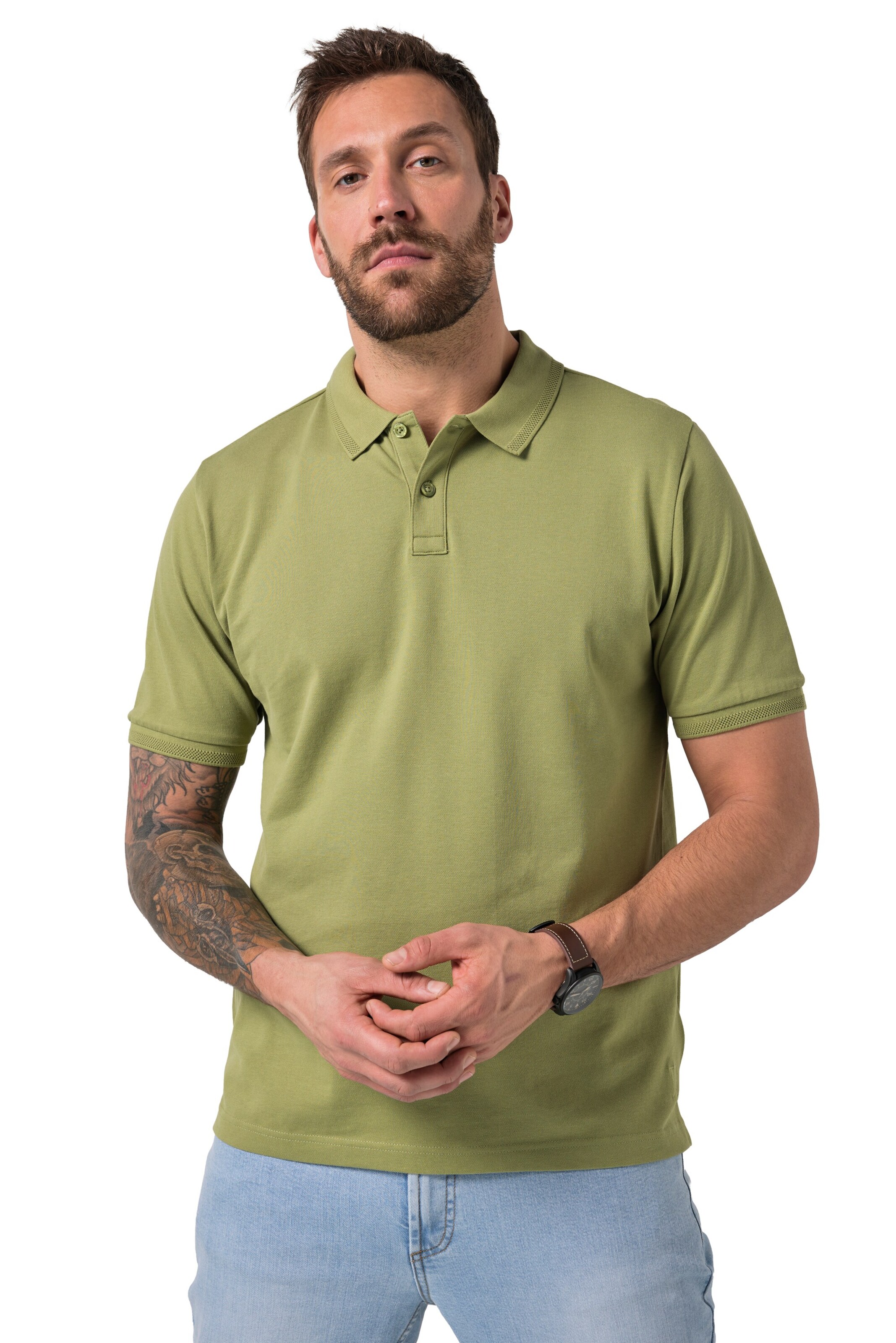 JP1880 Shirt in Green: front