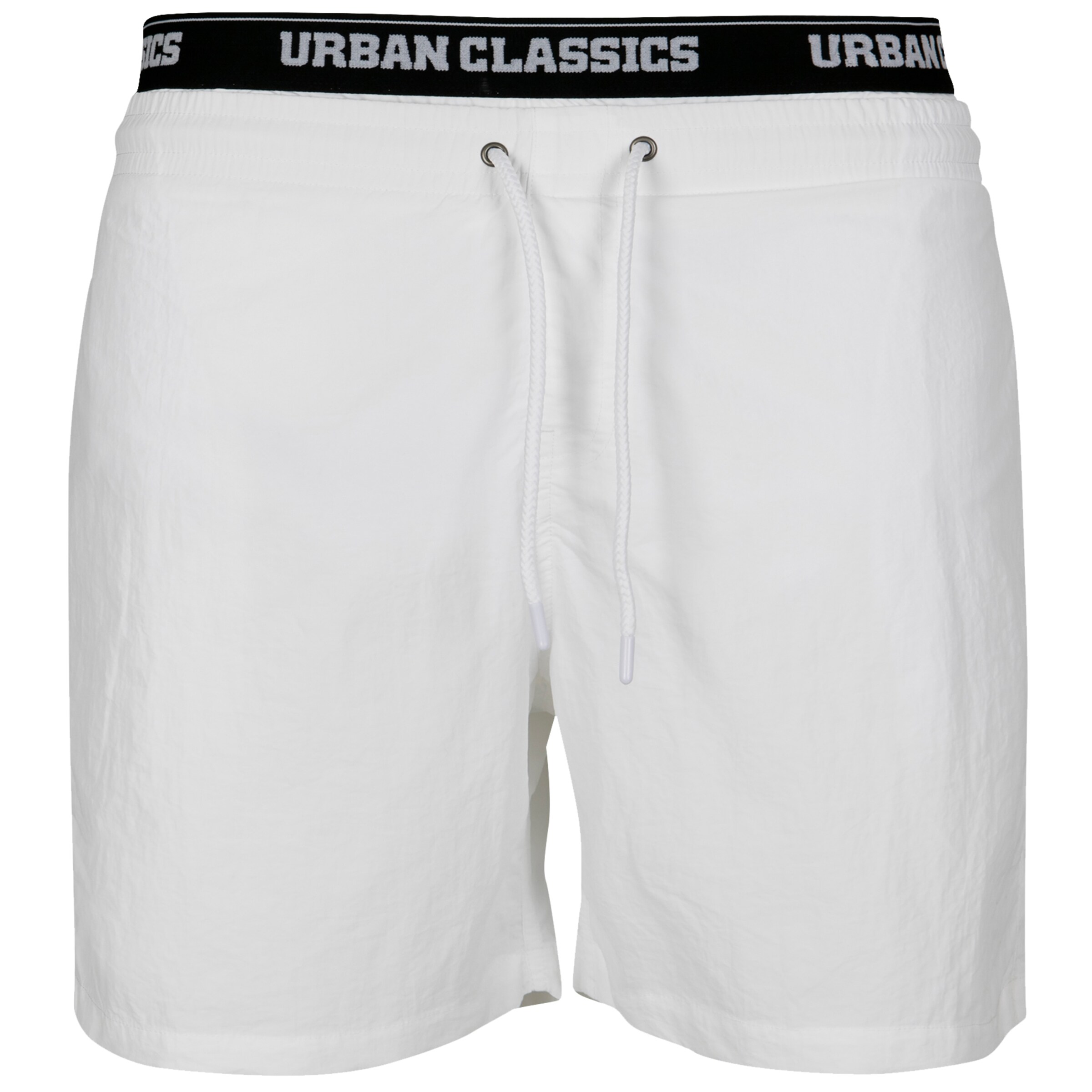 Urban Classics Plavecké šortky – bílá: přední strana