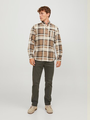 JACK & JONES Regularen Kavbojke 'JJIMike JJOriginal' | zelena barva